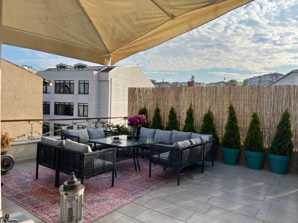 Waterfront Apartment By The Tram - Terrace With Dome & Golden Horn View In Fatih Istanbul Exteriör bild
