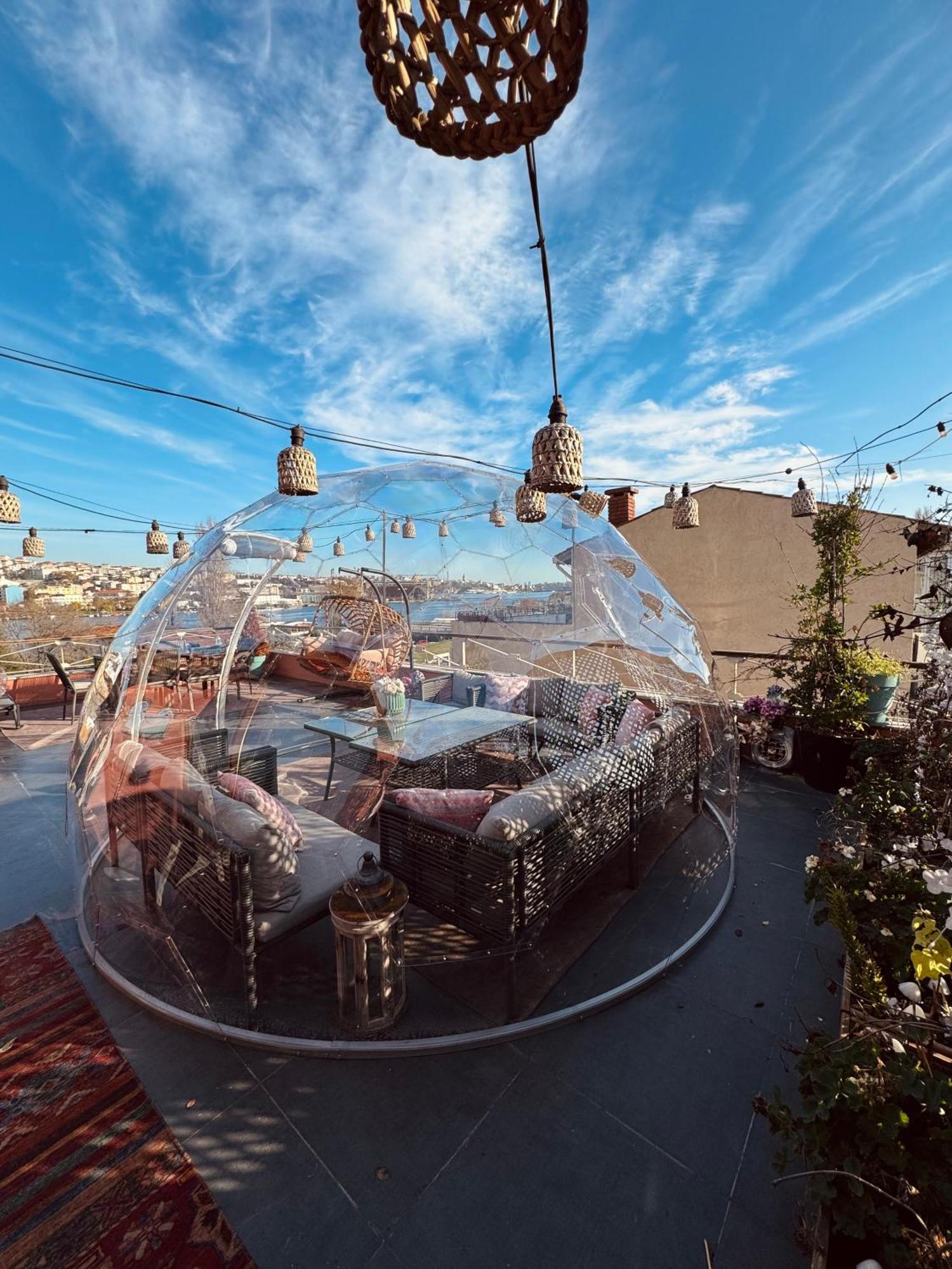 Waterfront Apartment By The Tram - Terrace With Dome & Golden Horn View In Fatih Istanbul Exteriör bild